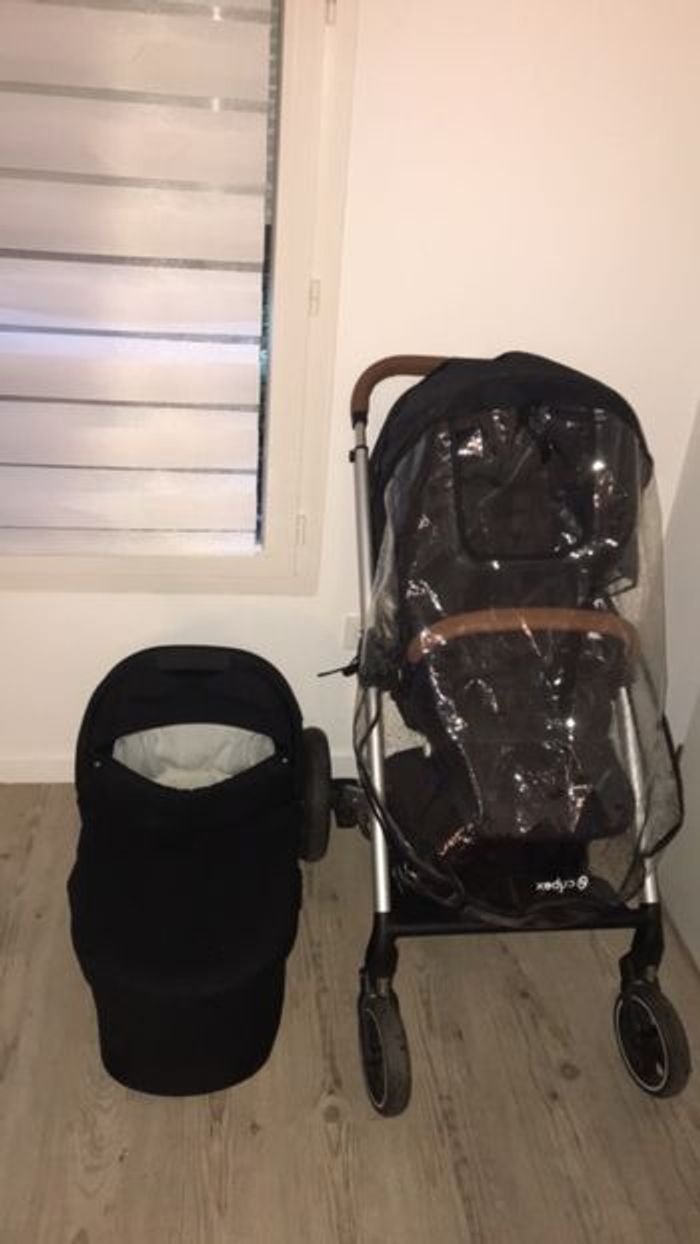 Poussette balios S + nacelle Cot S + habillage pluie - photo numéro 10