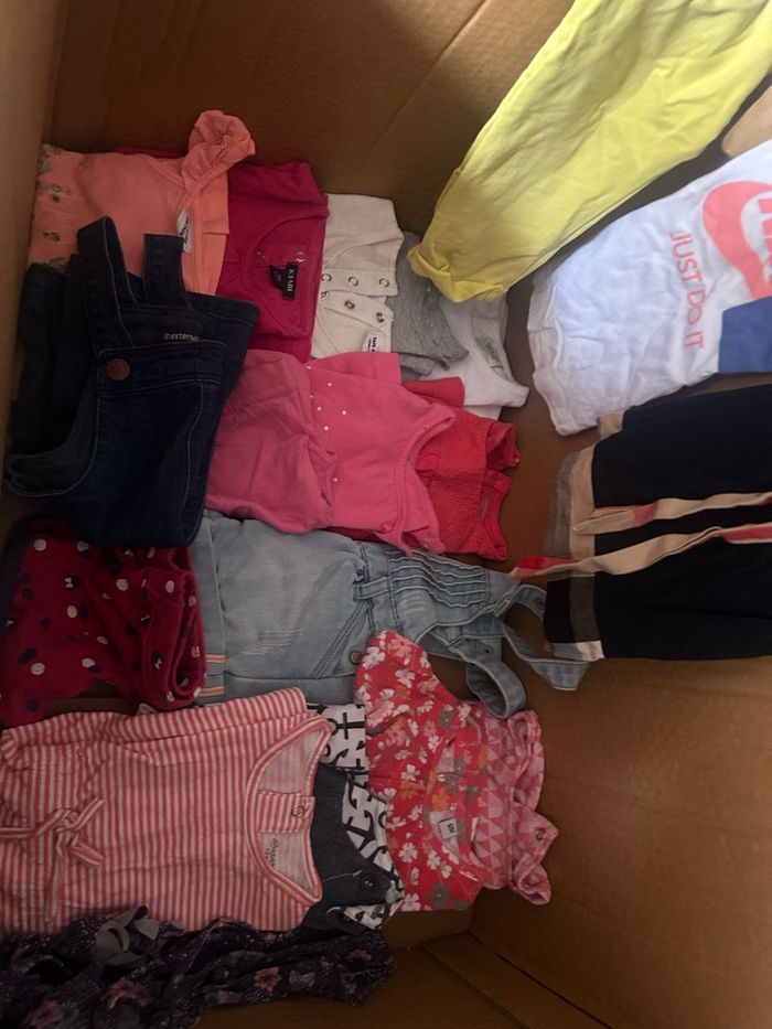 Lot 20 pièces été fille 12 mois - photo numéro 5