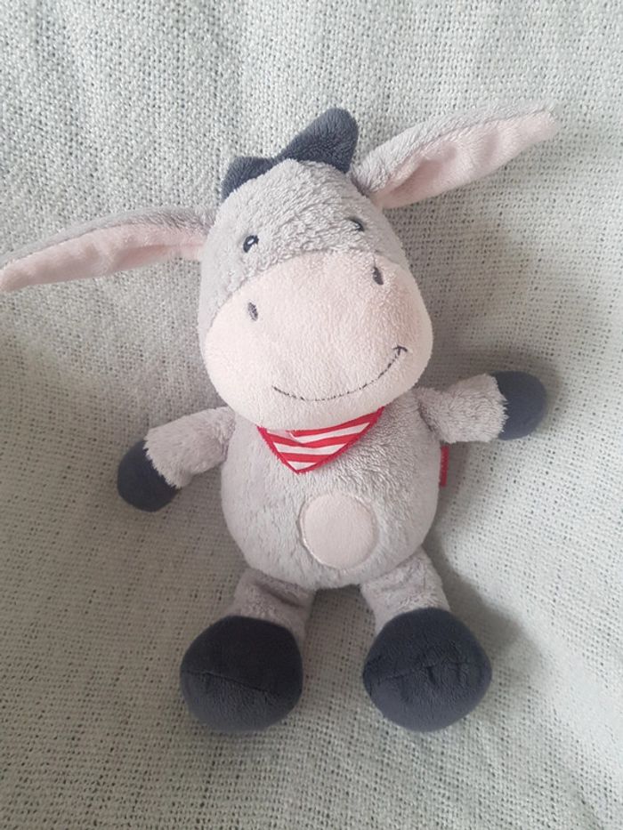 Peluche  Âne  Babydream - photo numéro 2