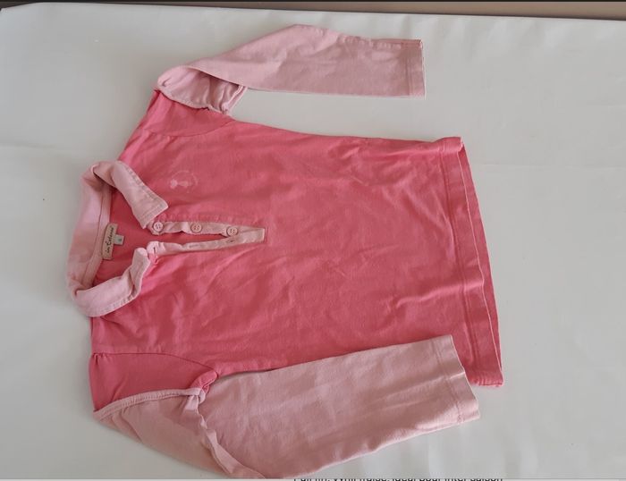 Lot de polos fille 6 ans, manches longues