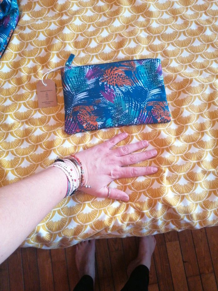 Grand sac de voyage avec pochette - photo numéro 2