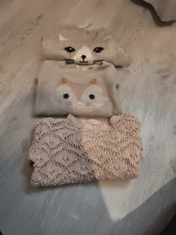 Gros pull hiver fille