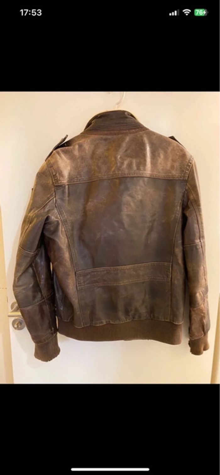 Veste en cuir homme - photo numéro 7