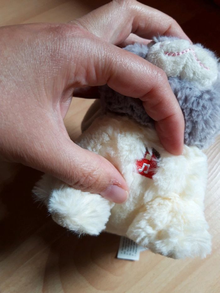 Peluche lapin sonore - photo numéro 5