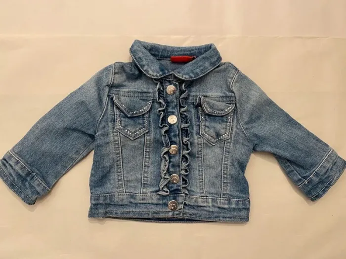 Veste jean fille 3 mois Tissaia