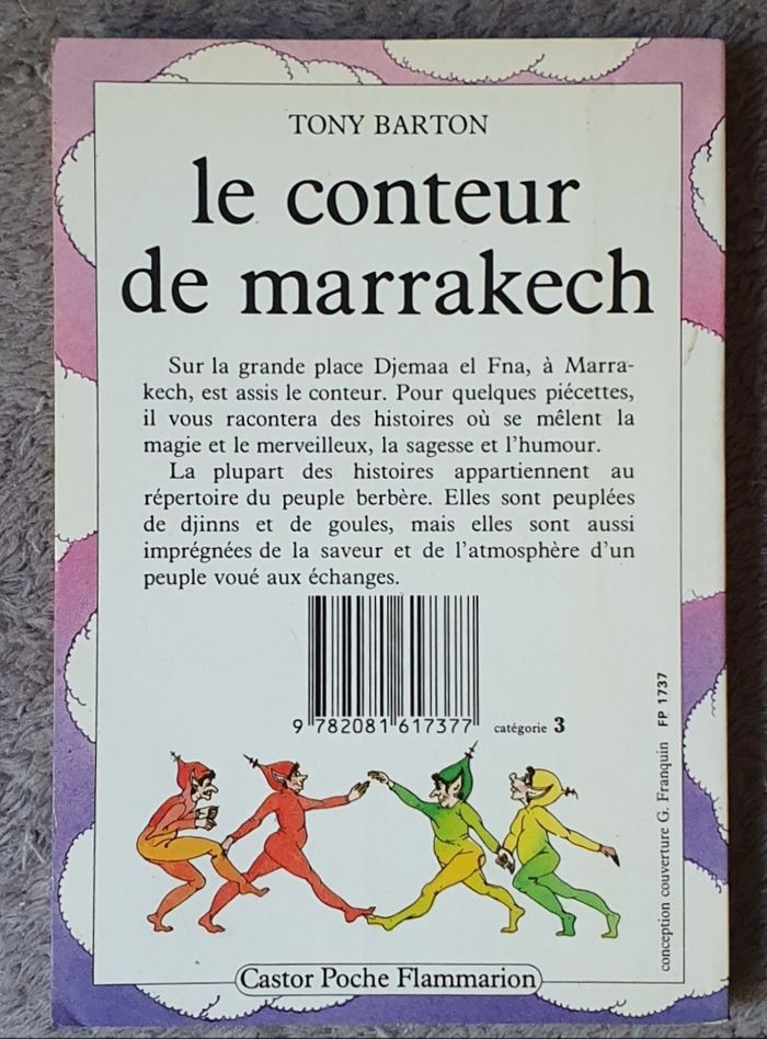 Roman poche Jeunesse "Le Conteur de Marrakech" (9-12 ans) / T. Barton aux Éd. Flammarion - photo numéro 2