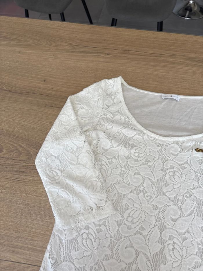 T-shirt manche longue dentelle - photo numéro 4
