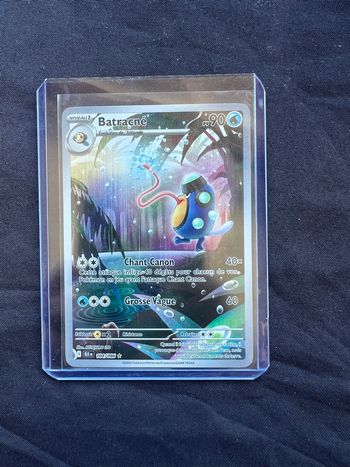 Carte Pokemon BATRACNE 104/086 HOLO AR EV10.5 Foudre Noire BLK FR NEUF