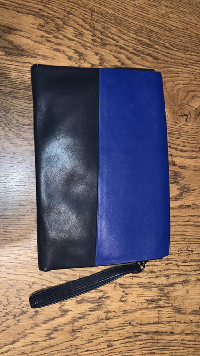 Pochette Camaïeu Bleu et noir