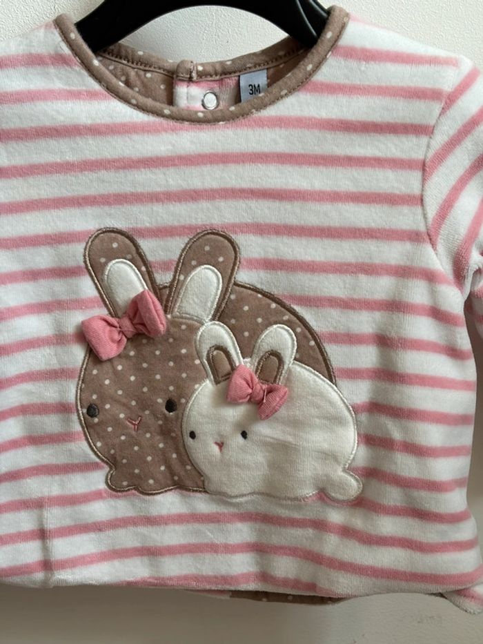 Ensemble chaud lapin 3 mois - photo numéro 4