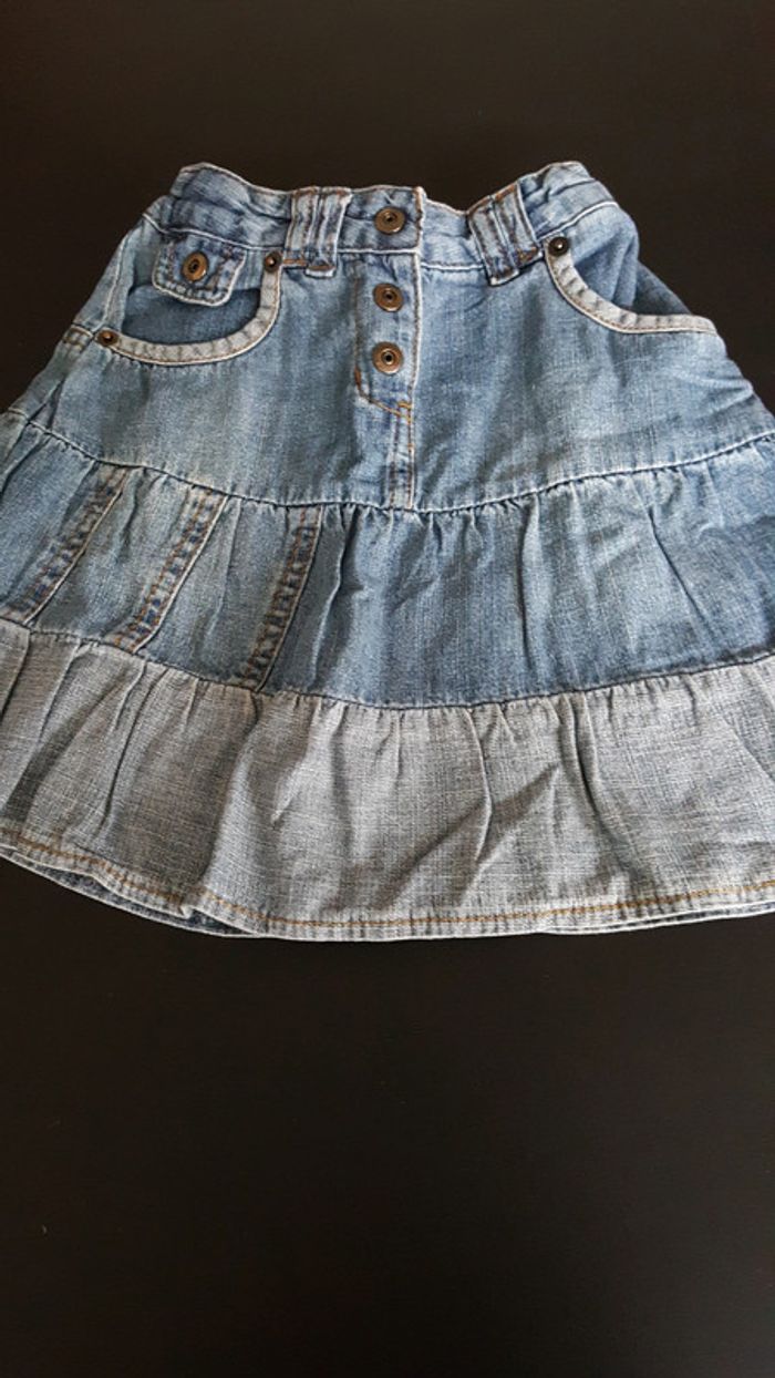 Jupe jeans 6 ans - photo numéro 2