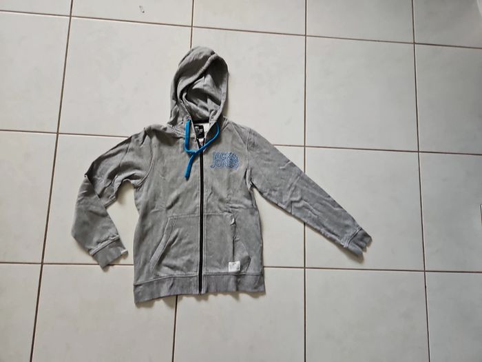 Veste zippée à capuche homme Jack and Jones taille S VINT - photo numéro 2