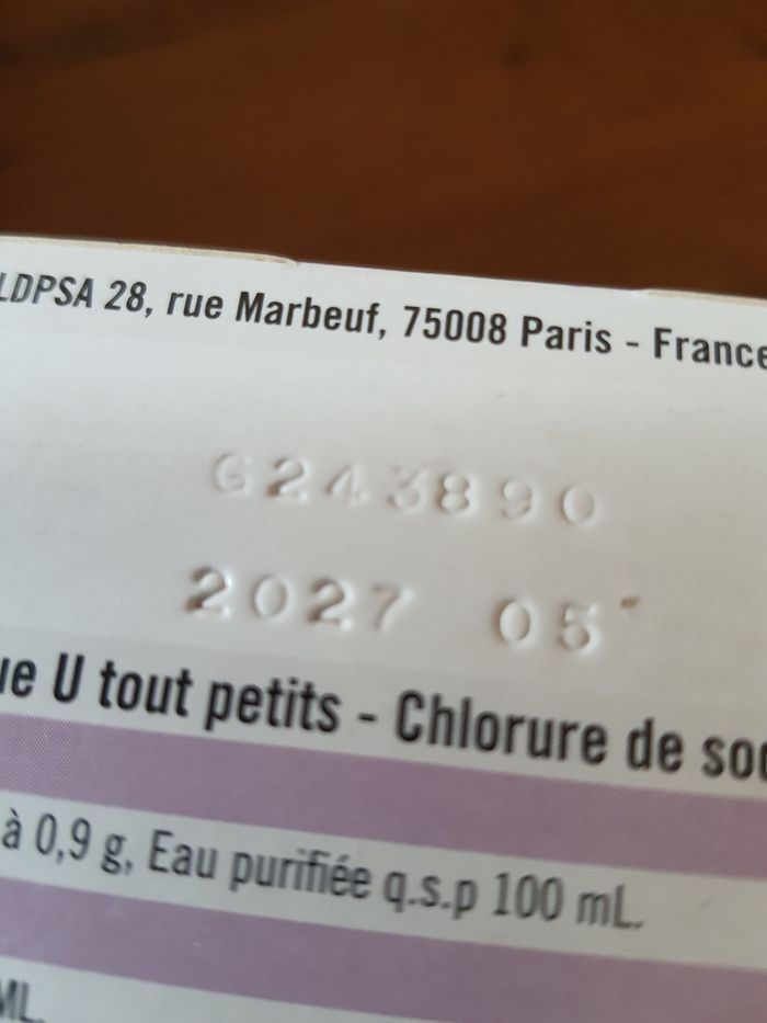 Lot de 7 boîtes  U tput petits sérum phy - photo numéro 5