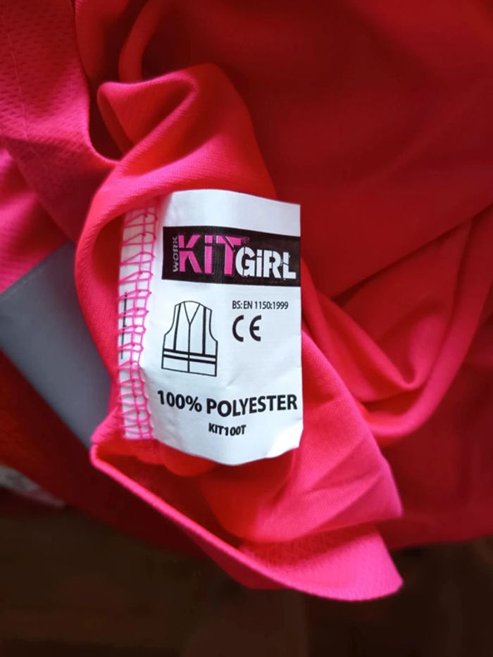 Tee-shirt de sécurité. Marque work kit girl. (960) - photo numéro 5