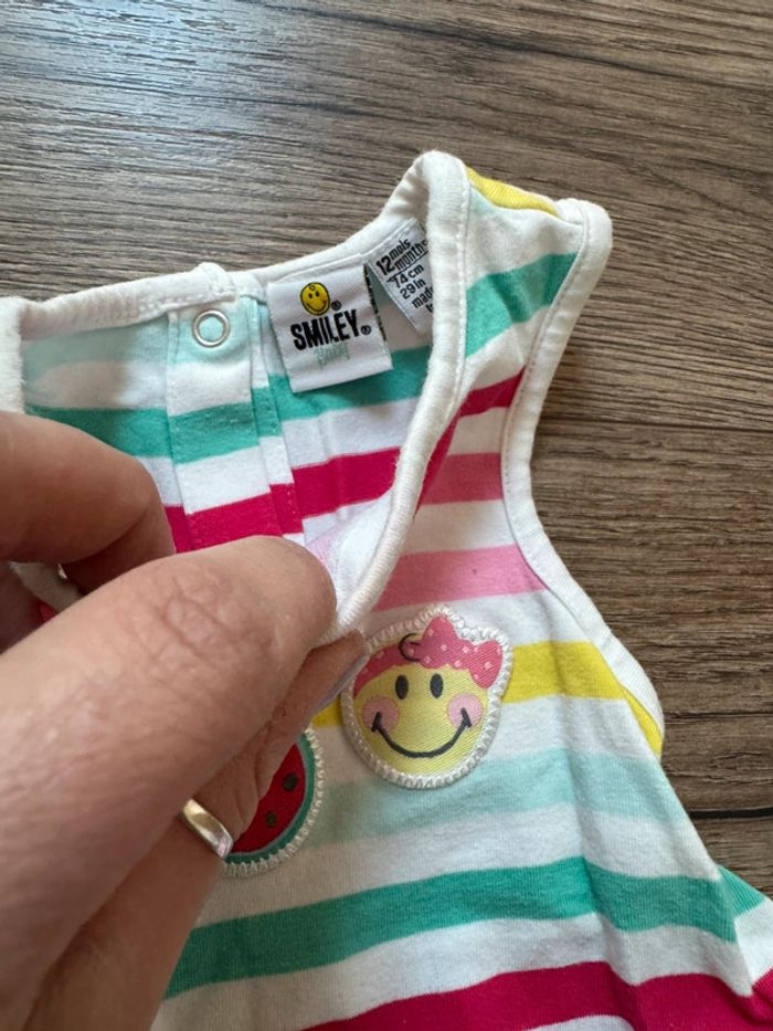 Robe smiley 12 mois - photo numéro 3