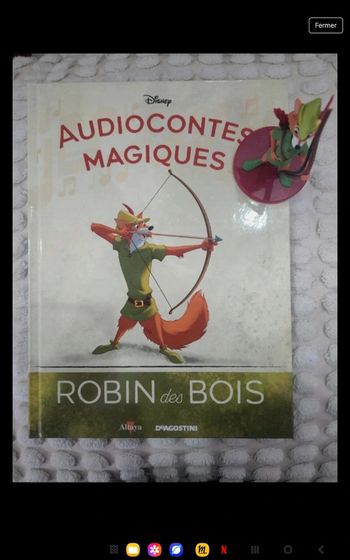 19ėme audioconte magique altaya deagostini disney audio conte compte comte magic livre& figurine