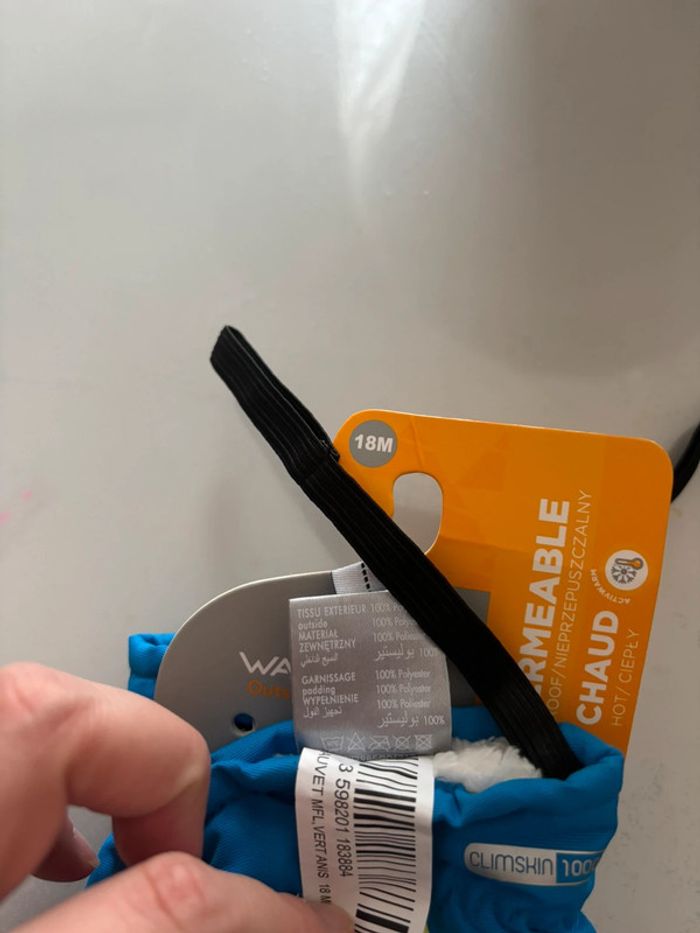 Moufles ski neuves Wanabee 18 mois - photo numéro 3