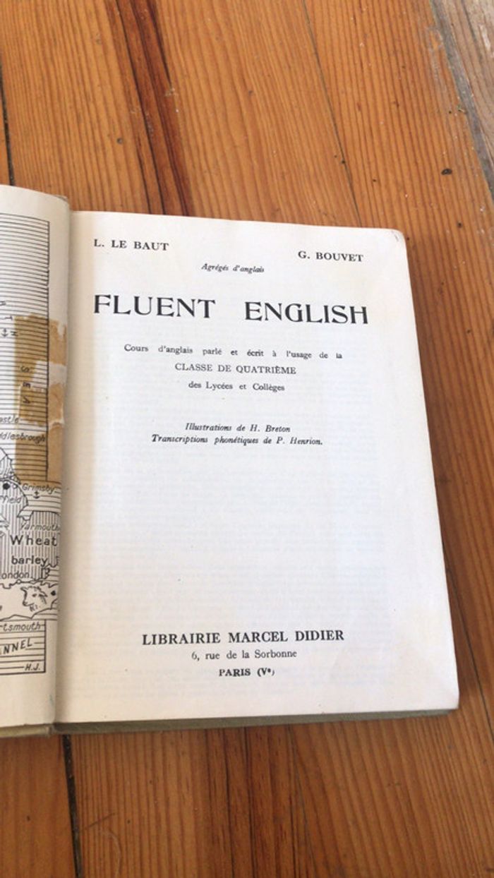 Fluent english livre vintage - photo numéro 7