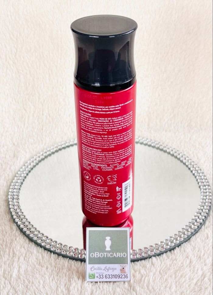 Body Splash Nativa Morango Rubi OBoticário - photo numéro 2