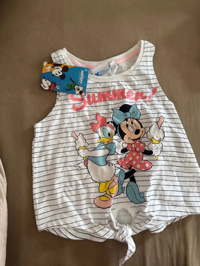 Débardeur neuf Minnie 5 ans - photo numéro 2
