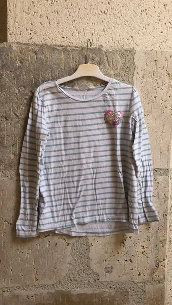 Tee shirt manche longue 8-10 ans