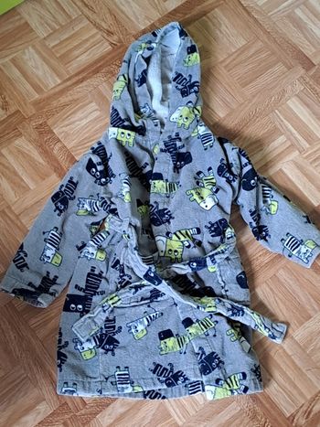 Peignoir taille 2ans en éponge