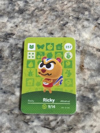 mini carte amiibo ricky