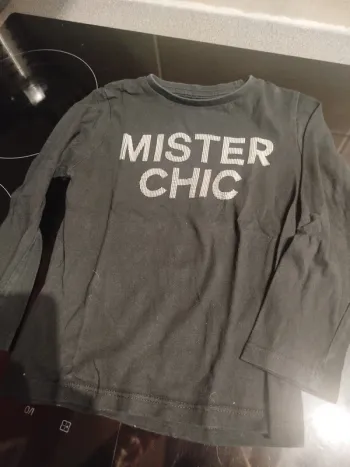 Tee shirt manche longue sous pull Gémo