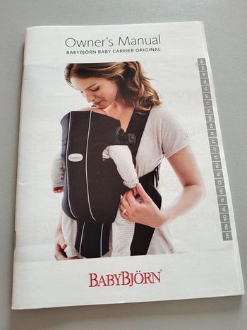 Porte-bébé Babybjörn baby carrier original