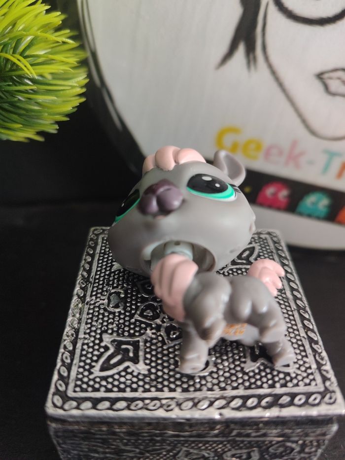 Lps00802 My Littlest Petshop Pet Shop LPS Authentic Hasbro Lama Lama 176 - photo numéro 7