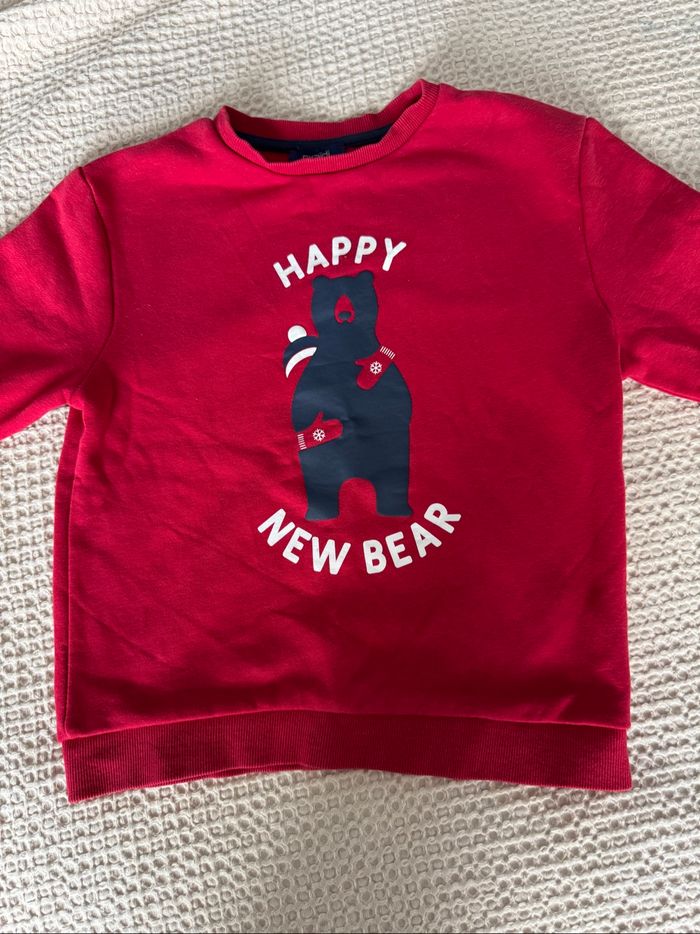 Sweat de Noël Okaïdi garçon taille 8 ans