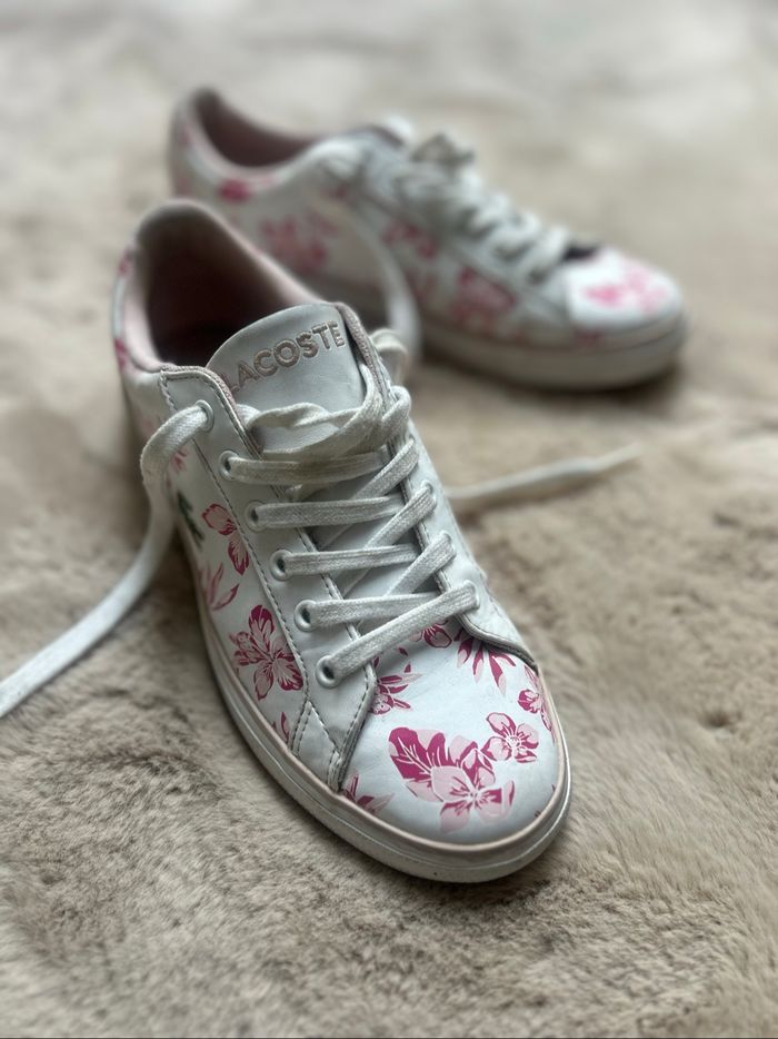 Baskets Lacoste pour fille