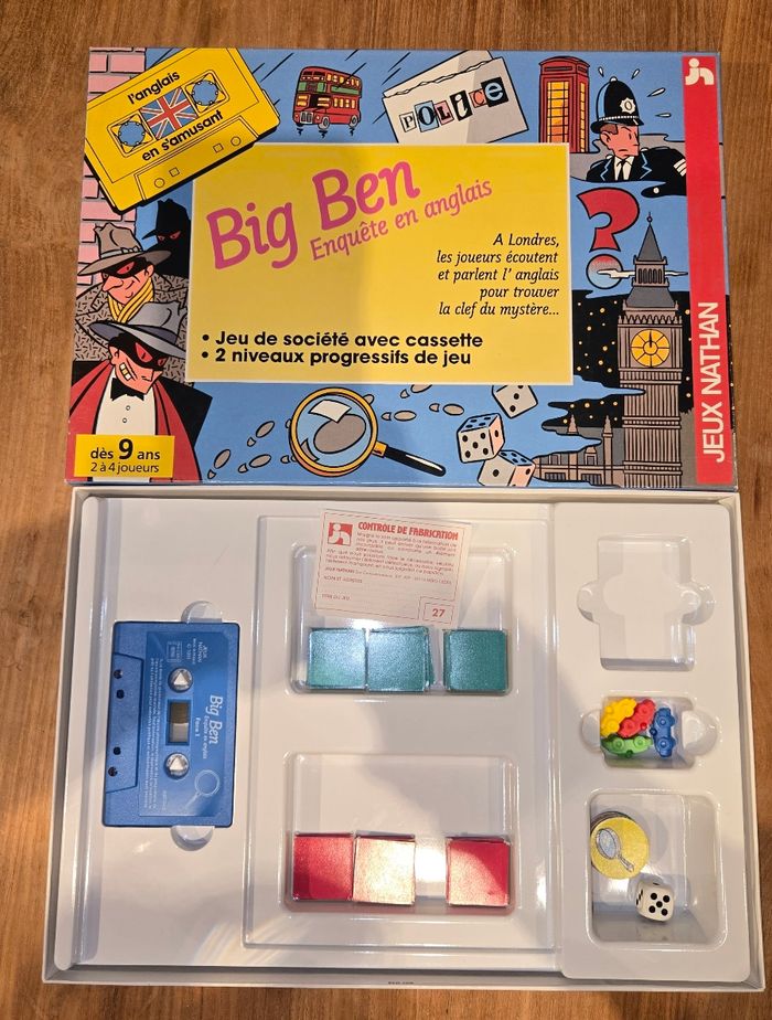 Jeu de société vintage Big Ben - photo numéro 2
