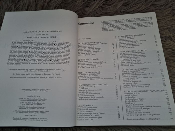 Livre 2000 ans de vie quotidienne en France - photo numéro 2