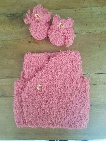 Gilet et chaussons BB