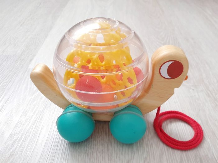 Jouet à tirer escargot Hugo - Djeco - photo numéro 4