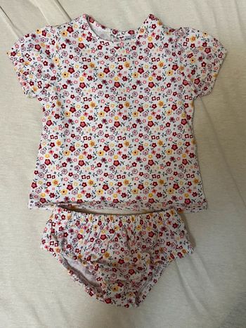 T-shirt à fleurs