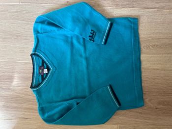 Pull turquoise