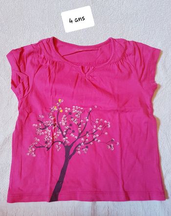 T-shirt vertbaudet 4 ans