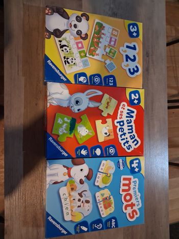 Lot 3 coffrets éducatifs ravensburger