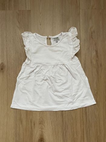 Débardeur Kiabi blanc 12 mois