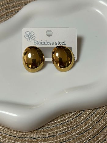 Boucles d’oreilles  acier 