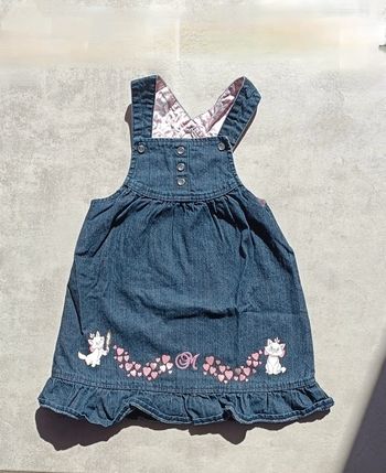 Robe en jeans Marie des Aristochats - 24 mois