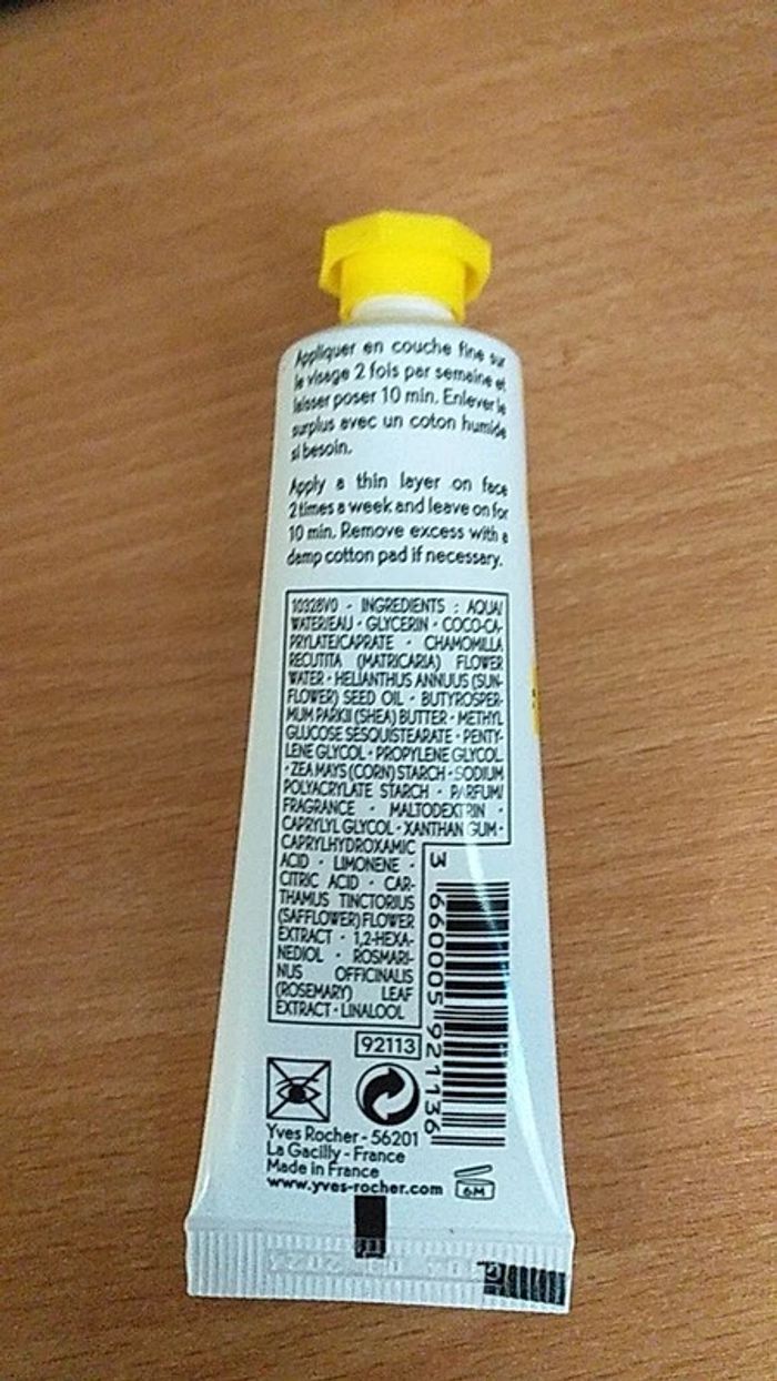 Masque mousse apaisant à la camomille 30ml Yves rocher - photo numéro 2