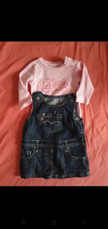 Ensemble  robe et haut levis