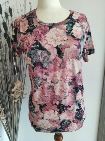 Top à fleurs S Jennyfer