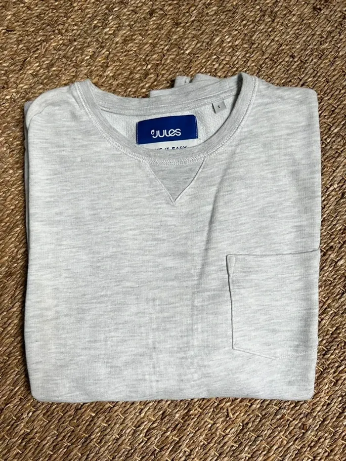 Sweat gris - homme - Jules - taille S
