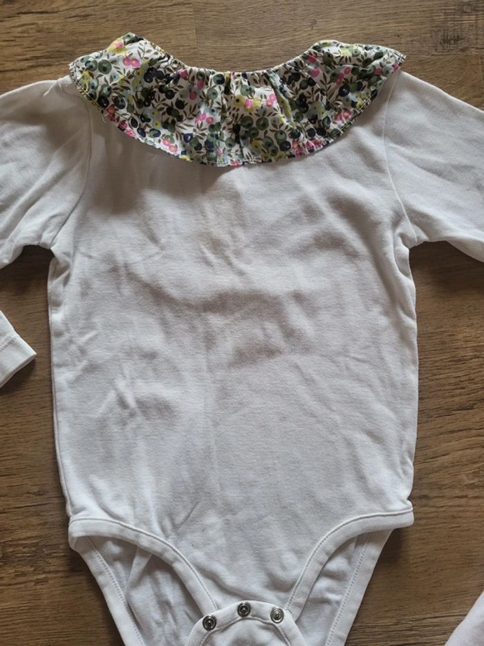 Lot de 2 bodys jacadi fille 3ans - photo numéro 5