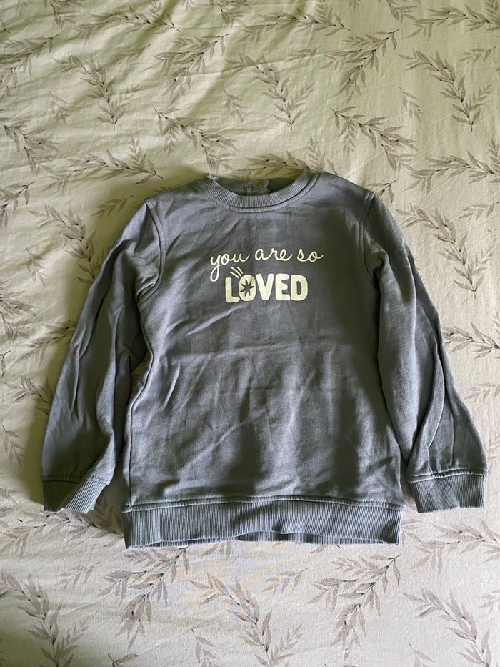 Sweat à inscription garçon, taille 3 ans