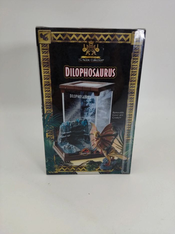 Jurassic Park Creature Diorama PVC Dilophosaurus 18 cm noble collection - photo numéro 4